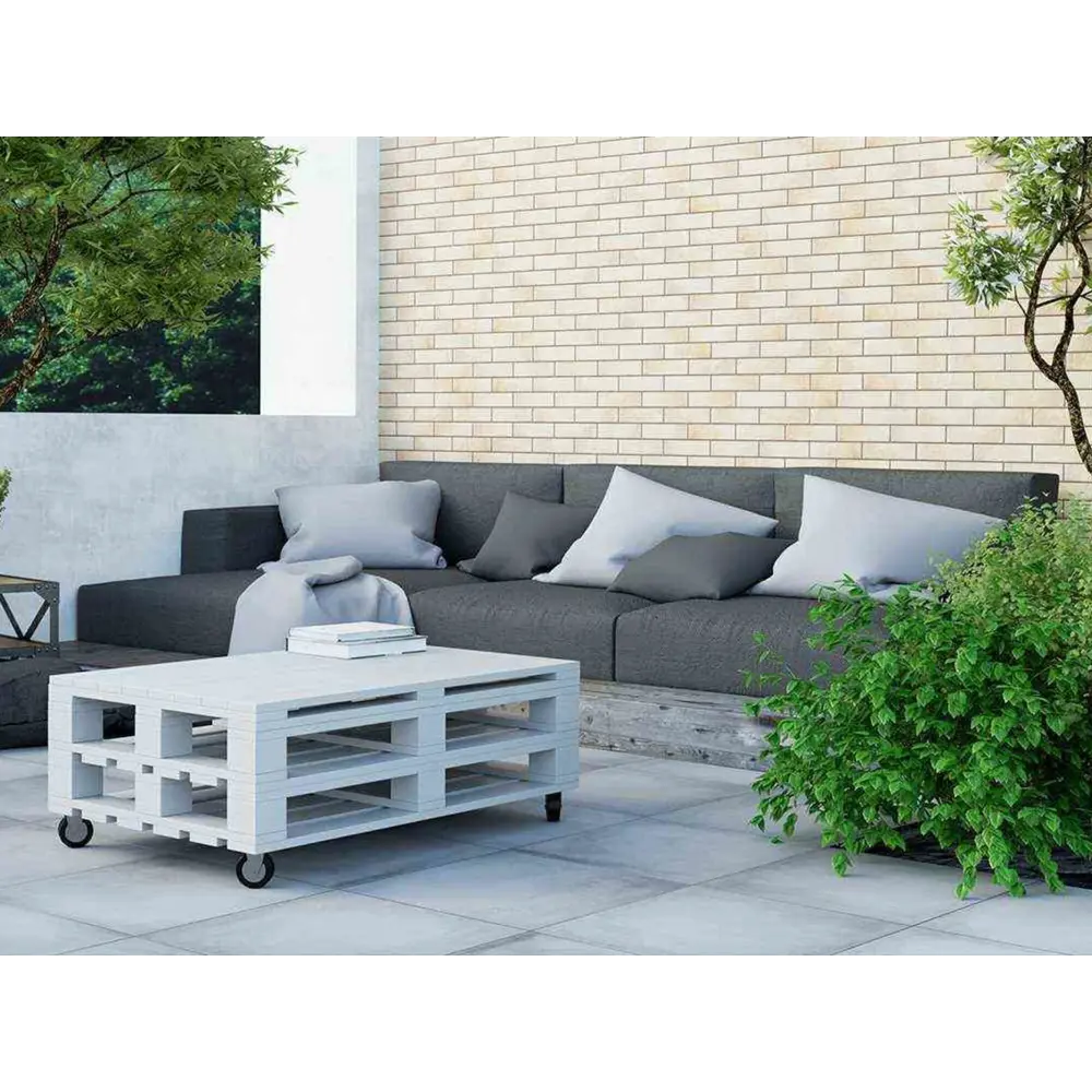 Плитка клинкерная Cerrad Retro brick кремовый с коричневым оттенком 0.6 м² STLM-2152414 - Вид №4