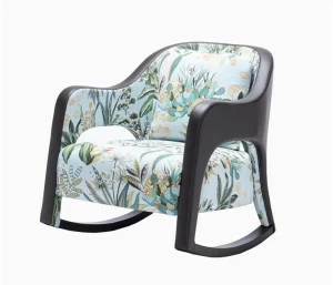 HUGUES CHEVALIER Кресло-качалка с подлокотниками Saint-germain