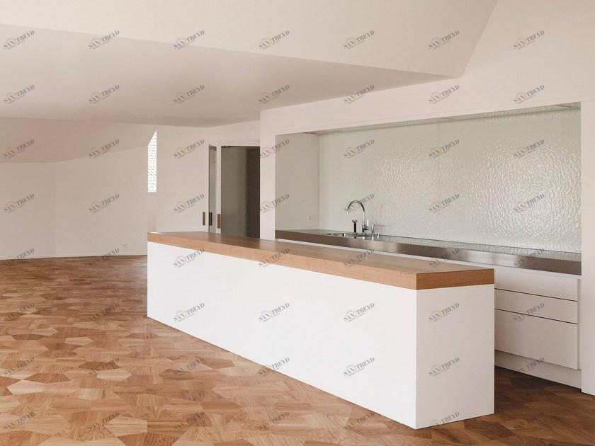 Strato Cucine Кухня с островом в белом стратоколоре Igloo sun-id-1348690