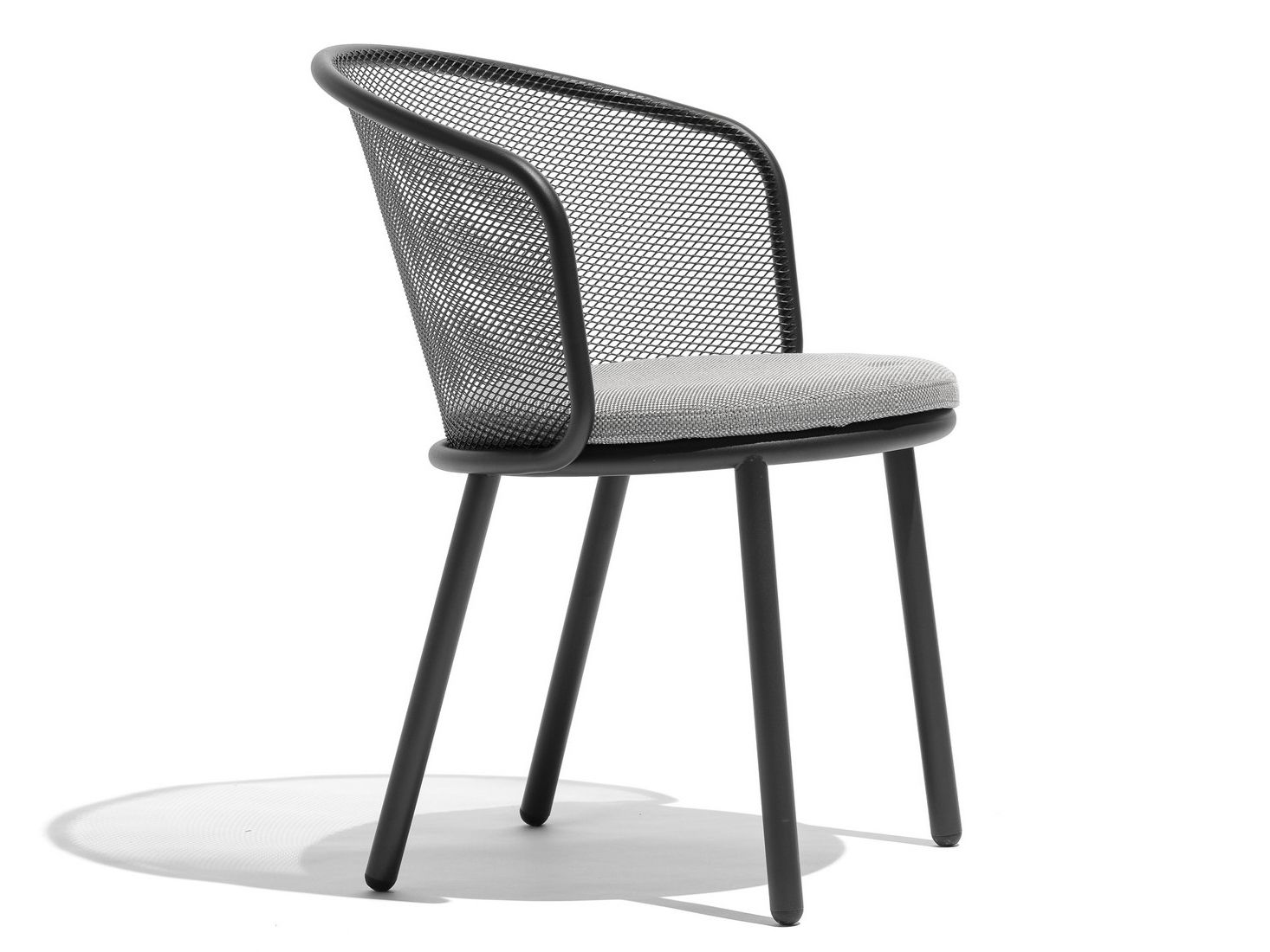 Стул из нержавеющей стали с подлокотниками Todus Baza ARCH-00076344