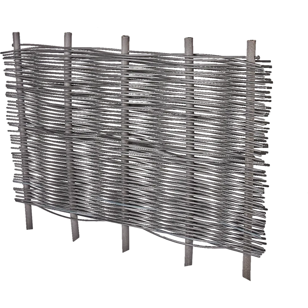 Заборчик «Плетень» 80х58 см высота 45 см ГАЗОНCITY STLM-2205111 - Вид №1