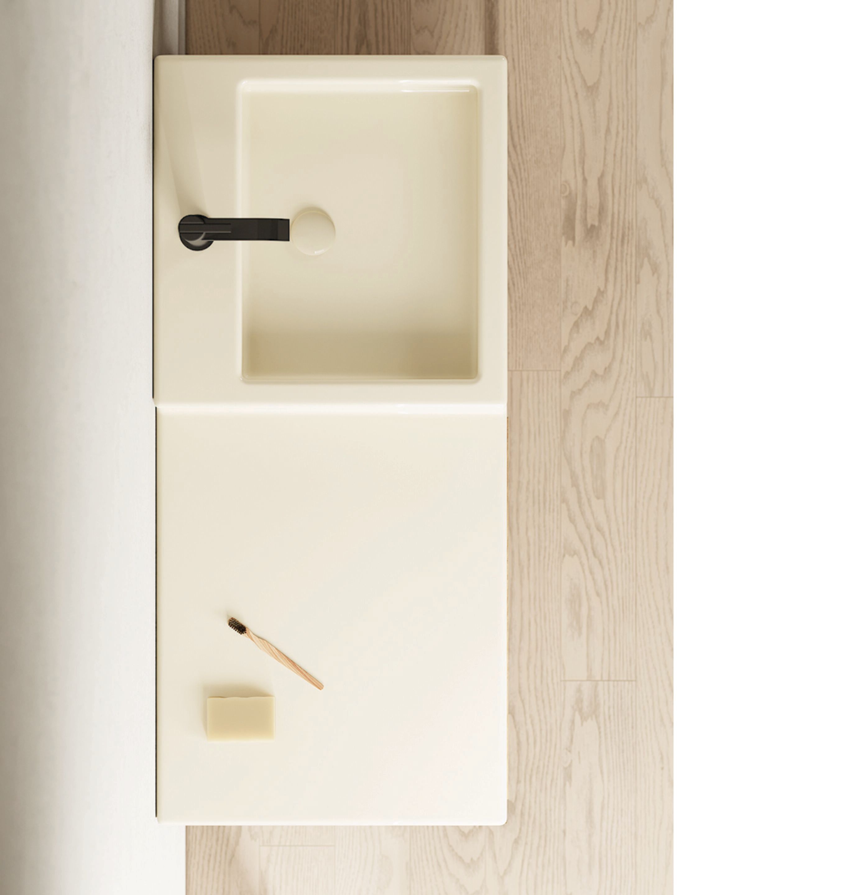 Напольный умывальник с ящиками Nic простой ARCH-00066548 - Вид №3