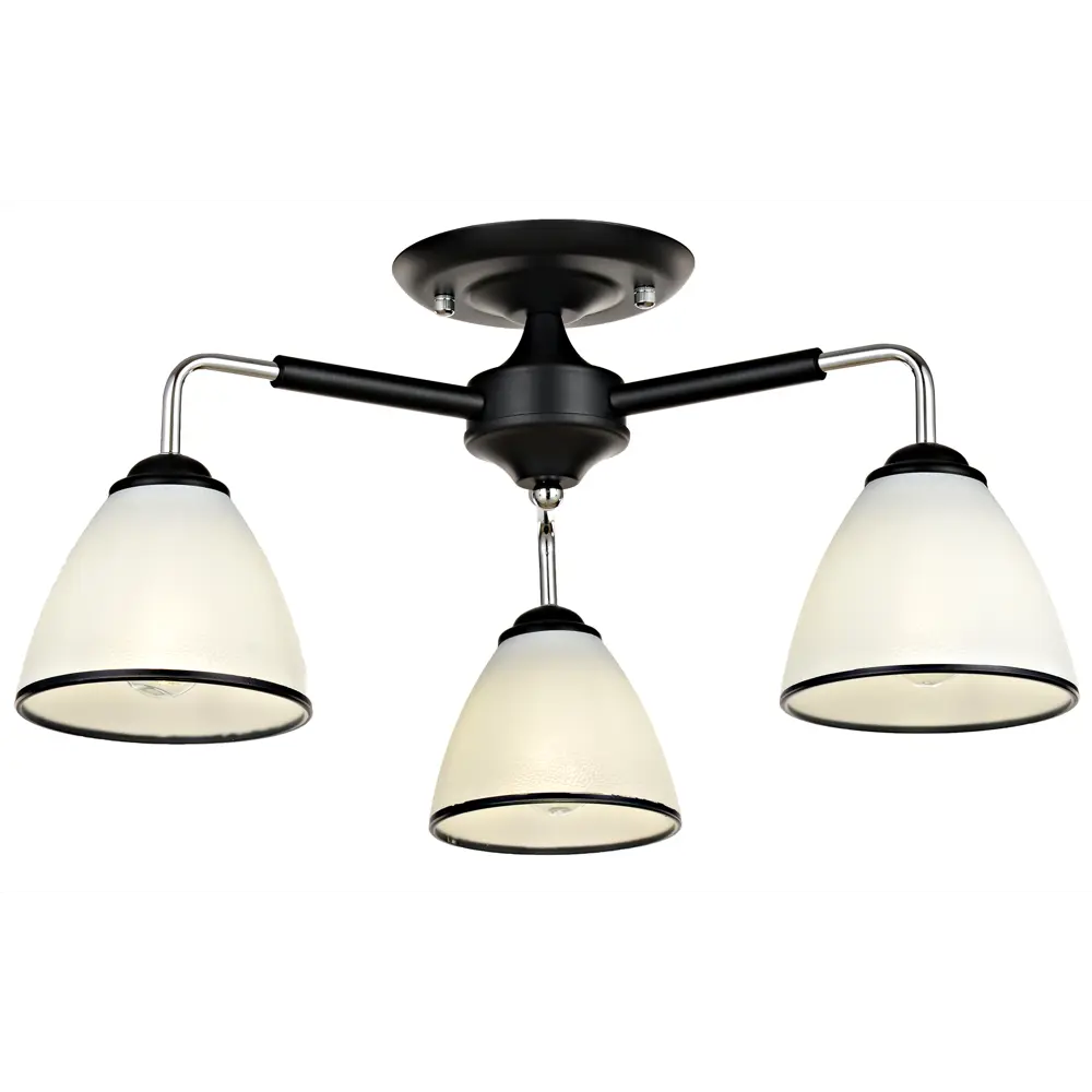 Люстра потолочная KREAFORTA Zeya 3 ламп цвет белый STLM-2139758 - Вид №4