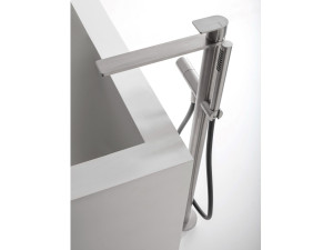 Смеситель для ванны из нержавеющей стали с ручным душем