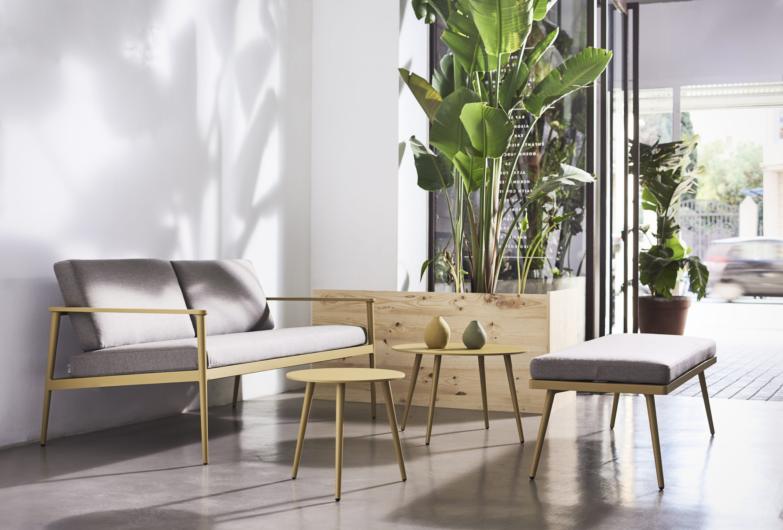 Столик низкий Vint ø60x40 Bivaq sun-id-1986096 - Вид №1