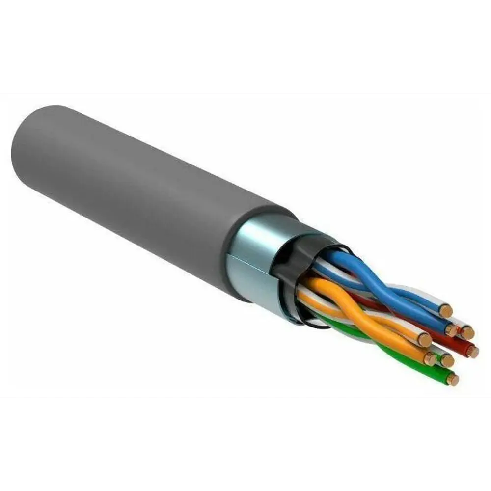 Кабель витая пара ITK F/UTP cat 5e 4 пары PVC цвет серый Santreyd STLM-2118968