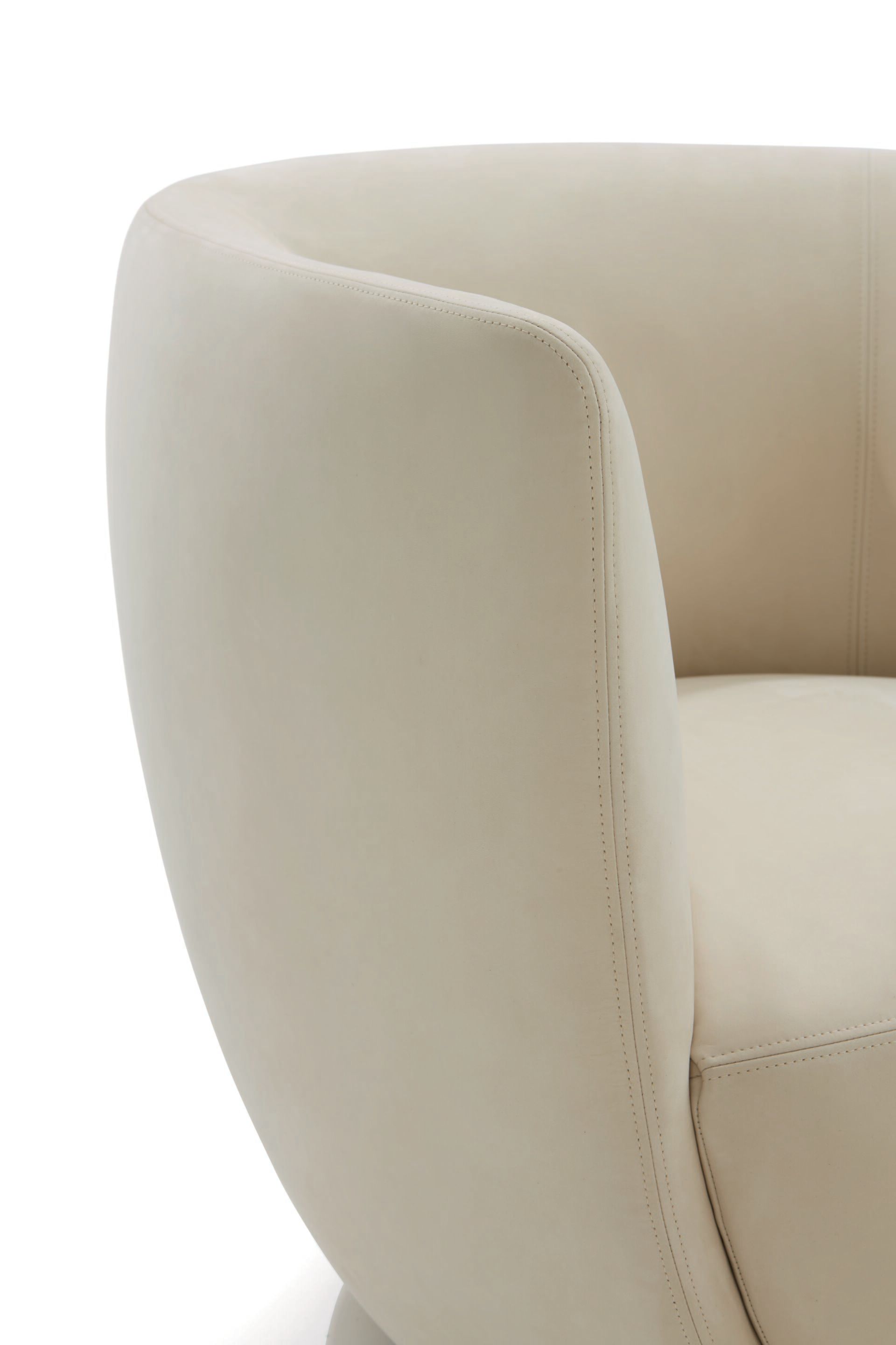 Кожаное кресло с подлокотниками DE PADOVA Softnoons ARCH-00112896 - Вид №3