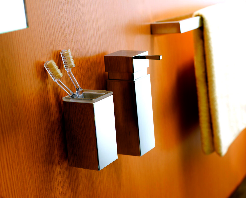 30011A Стакан подвесной цвет хром LANGBERGER VICO - Вид №2