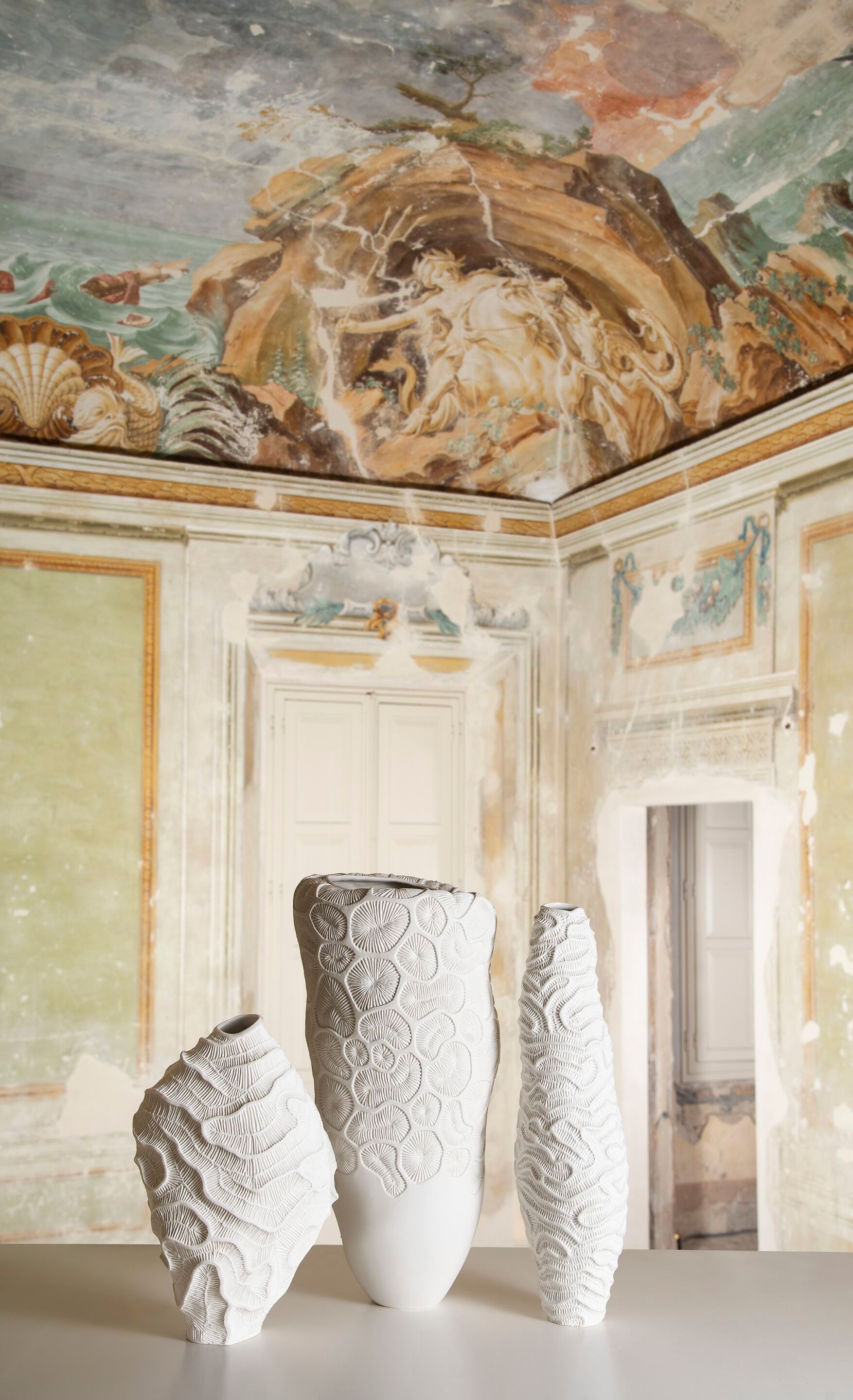 Фарфоровая ваза Fos Ceramiche Fossilia ARCH-00045489 - Вид №1