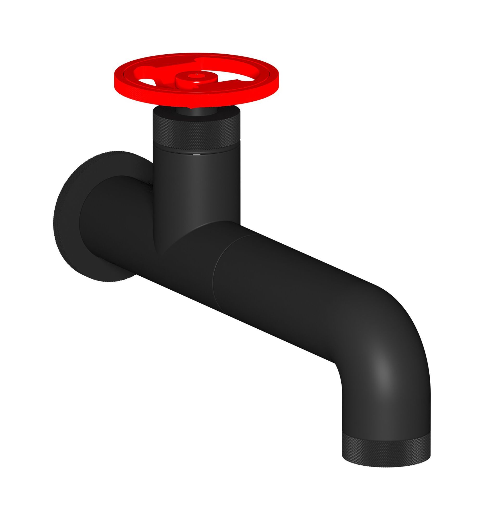 Однорычажный настенный смеситель для раковины с автоматическим сливом IB Bold ARCH-00128825 - Вид №8