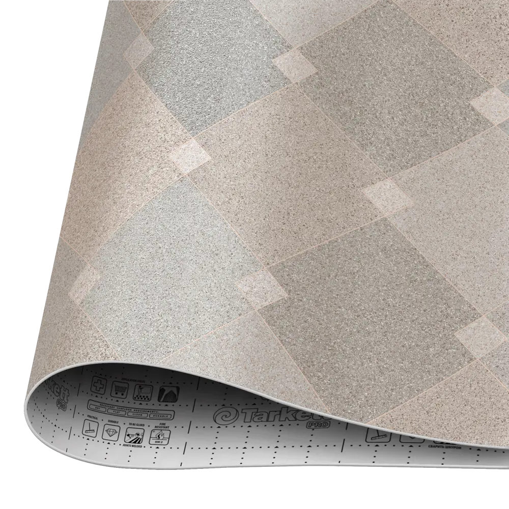 Линолеум Tarkett Sprint Pro Corsar 1 - имитация плитки для помещений со средней нагрузкой 82331099 STLM-0890797 - Вид №2