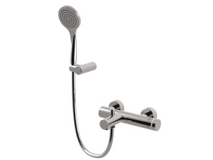 Настенный смеситель для ванны с ручным душем