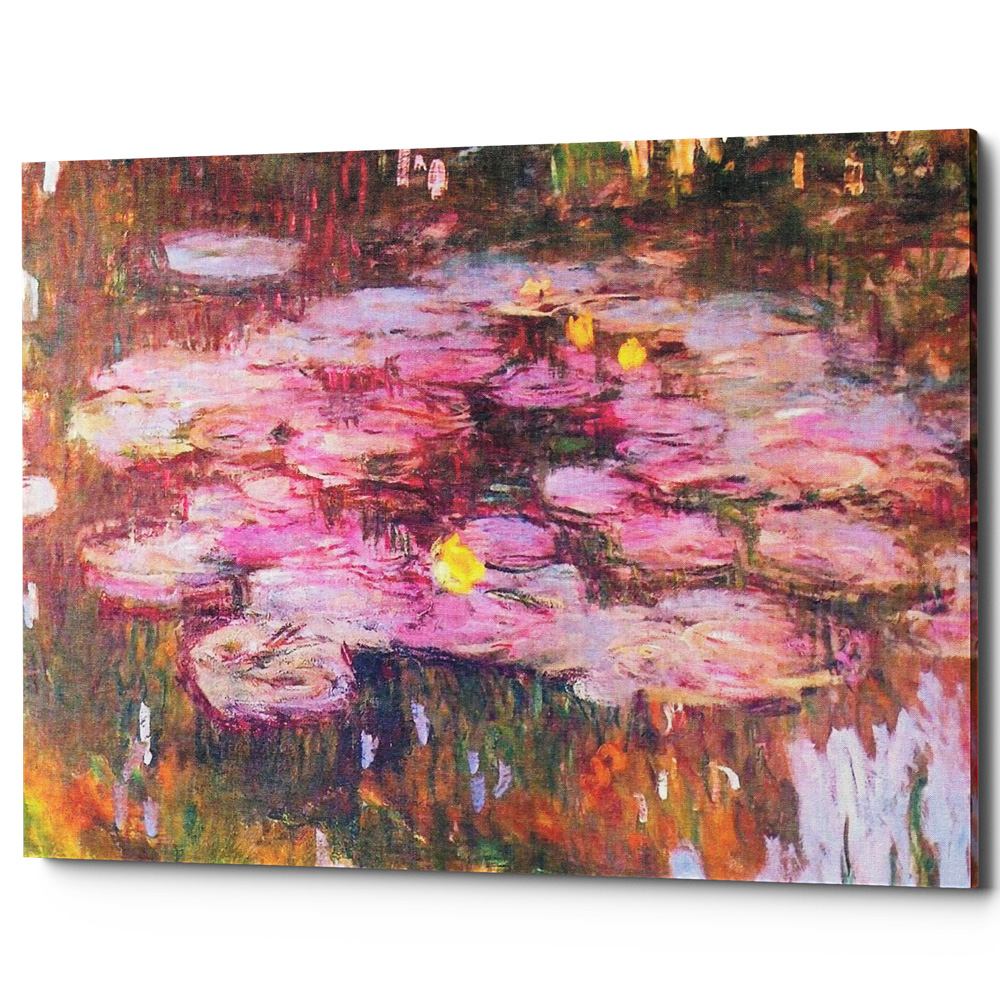 896522183_2628 Картина «Водяные лилии, 1917» (холст, галерейная натяжка) Object Desire 