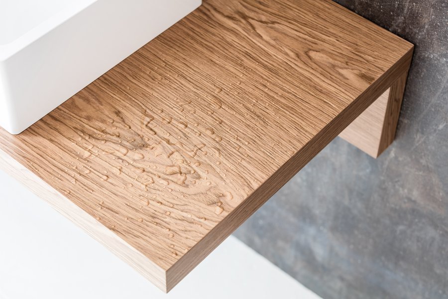 Столешница под раковину L 1000 темный орех Ravak X000000837 - Вид №7