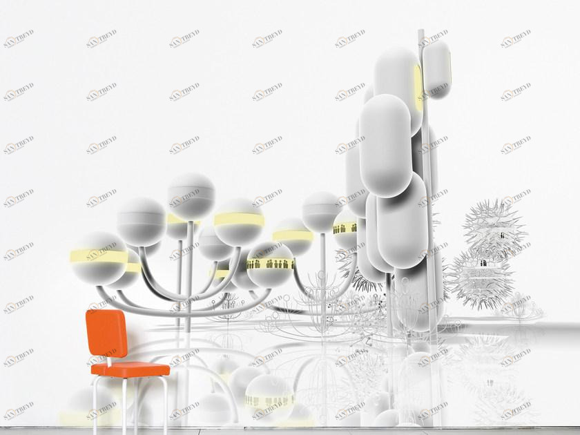 Moustache Панорамные обои на флизелине с пейзажами Domestic Ndl001 