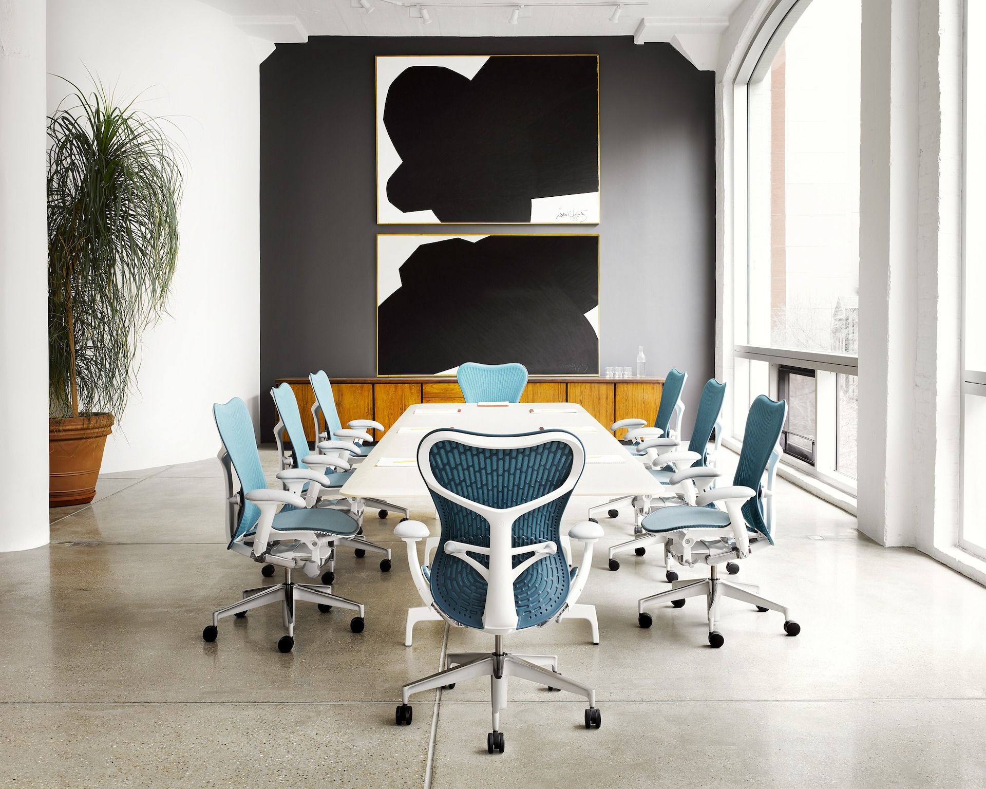 Triflex полимер поворотный эргономичный офисный стул Herman Miller Mirra 2 ARCH-00071795 - Вид №16