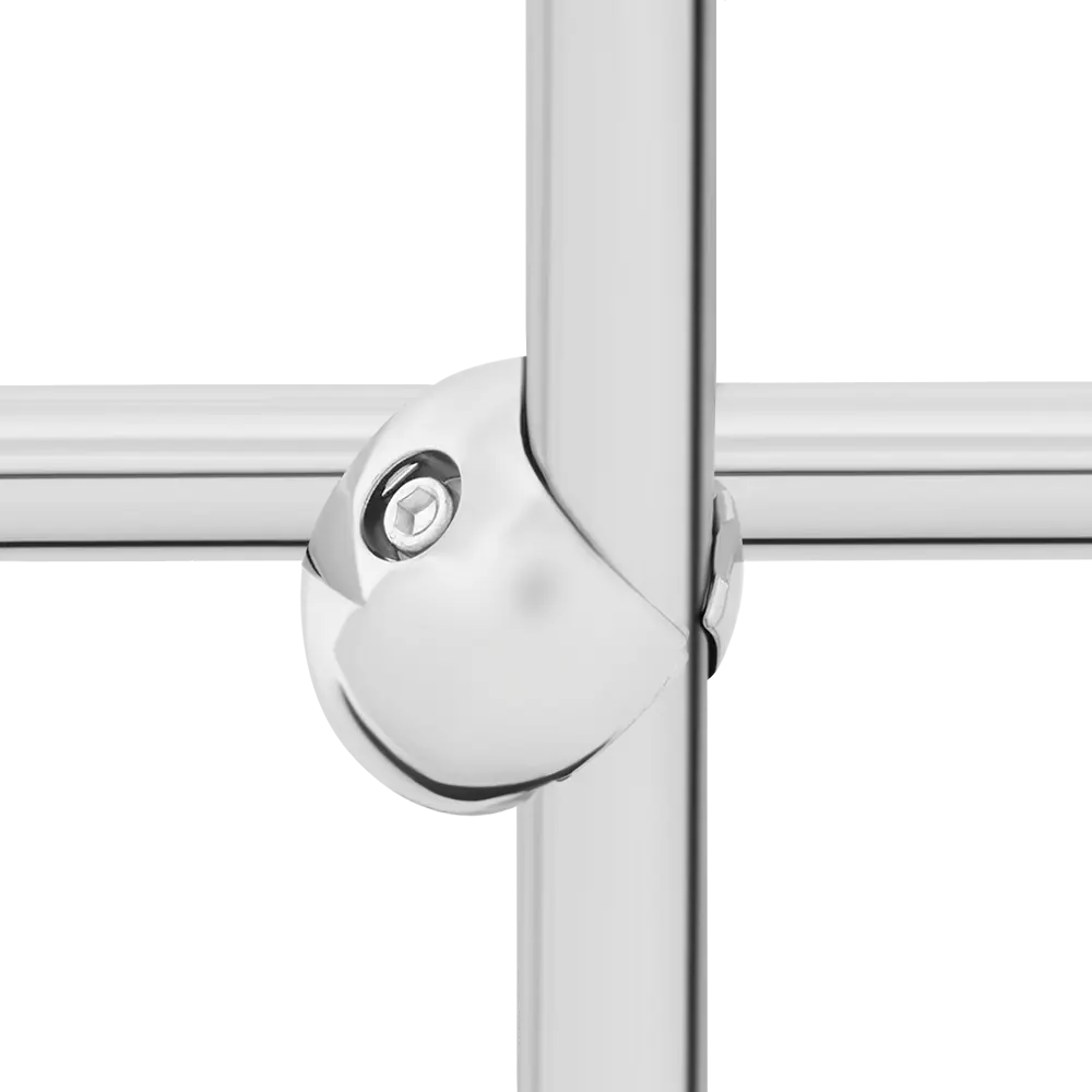 Держатель краб для 2-х труб, цвет хром PALLADIUM STLM-2203136 - Вид №4