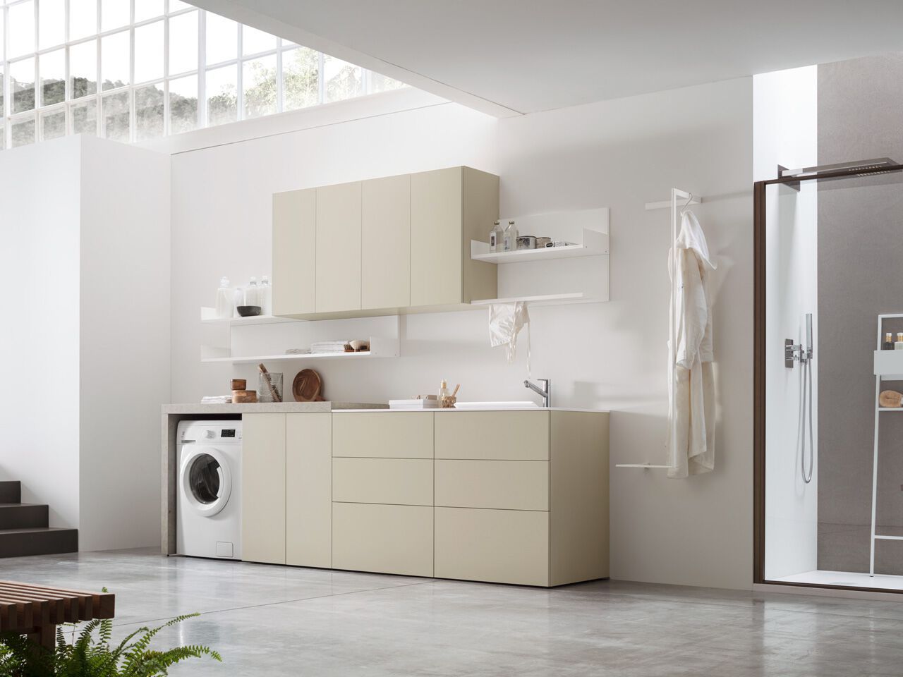 Деревянный шкаф для белья ARCOM I_WASH ARCH-00135117