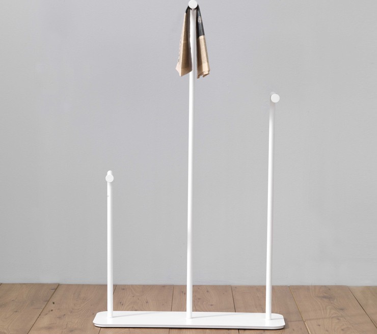 Ex.T Gru Вешалка для полотенец белая EXGRUB.CO  - Вид №2