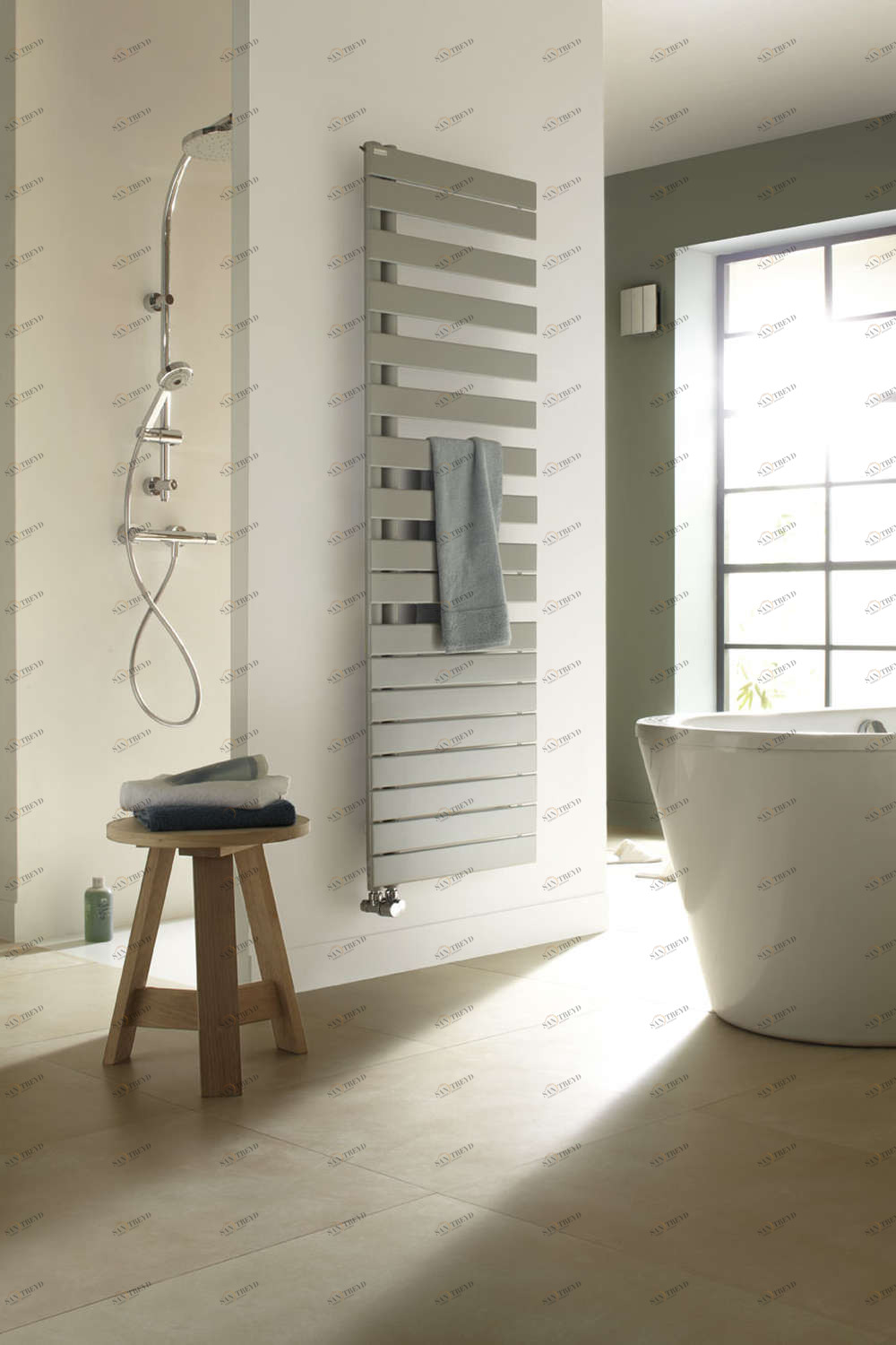 Водяной радиатор FL081-055 Fassane Spa asymétrique à gauche Acova 805 