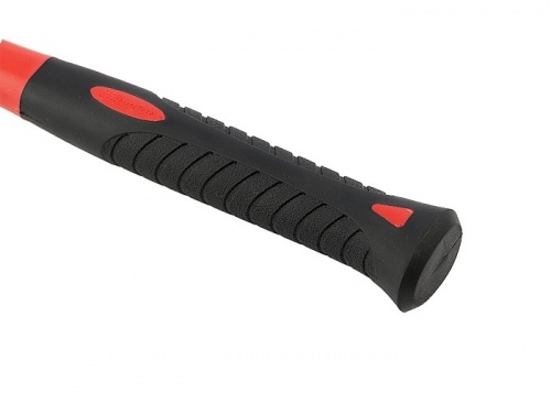 Киянка резиновая 450г белая резина, фиберглассовая рукоятка MATRIX 12495 - Вид №3