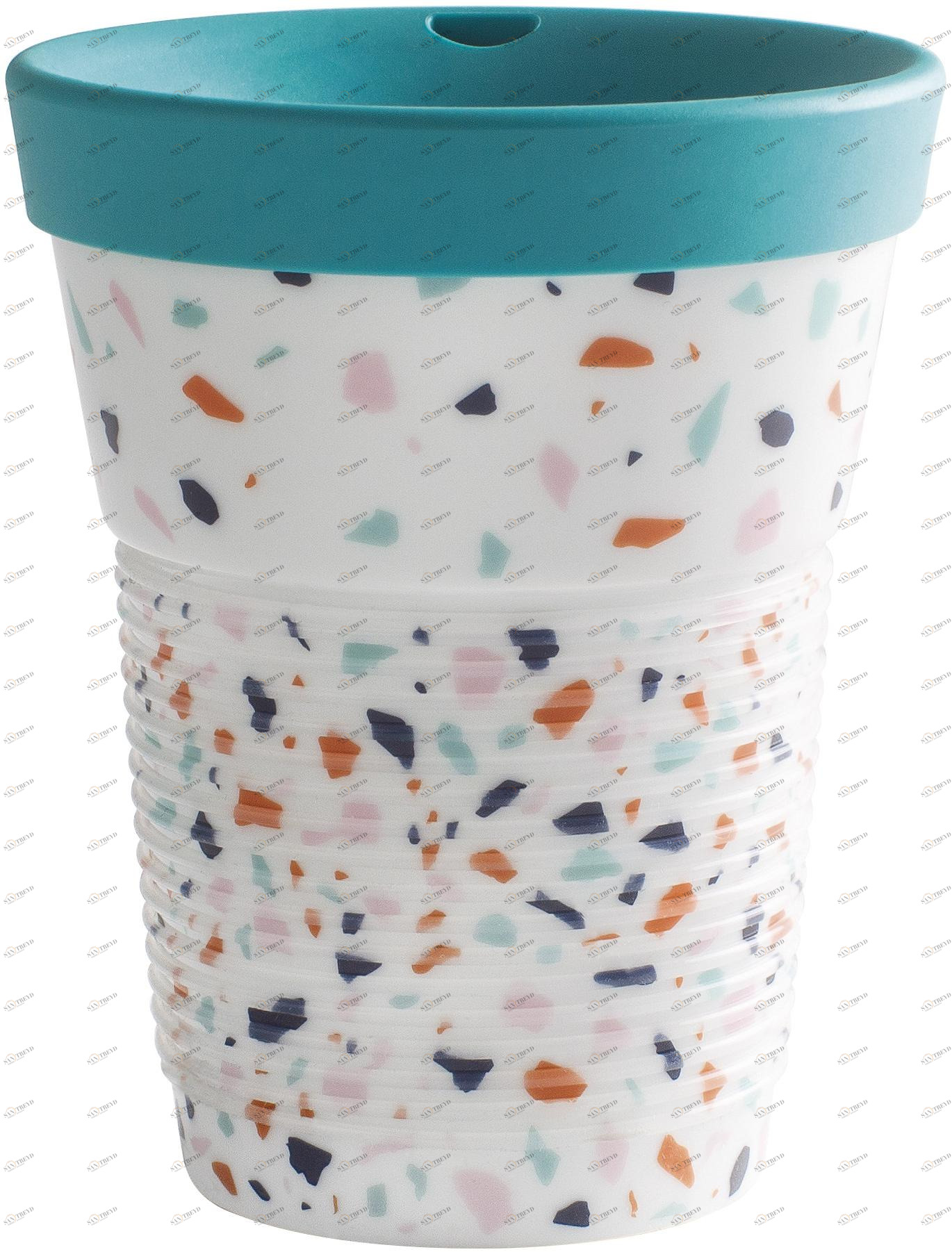 23F147A22629C MG Cupit чашка 0,35 л + питьевая крышка 10x2 см MagicGrip фарфоровых белые минералов + Kahla-porzellan 