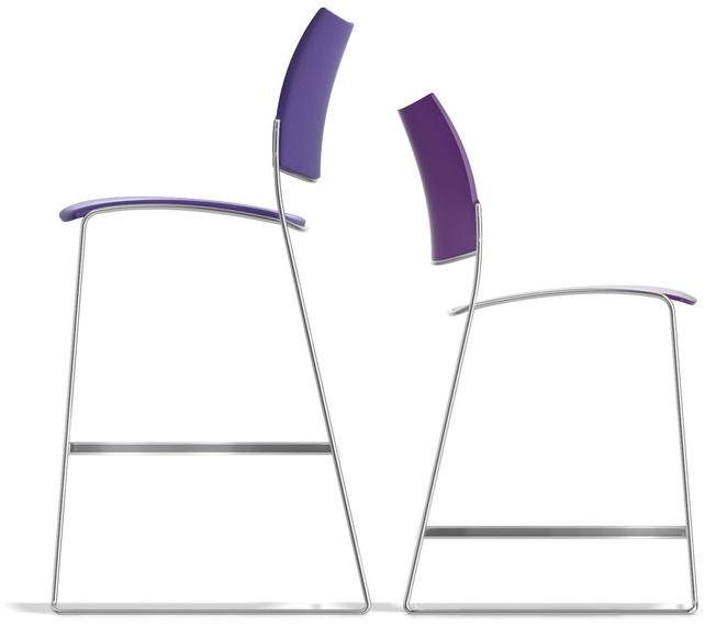 Casala Пластиковый стул Curvy barstool 1288-07 - Вид №3