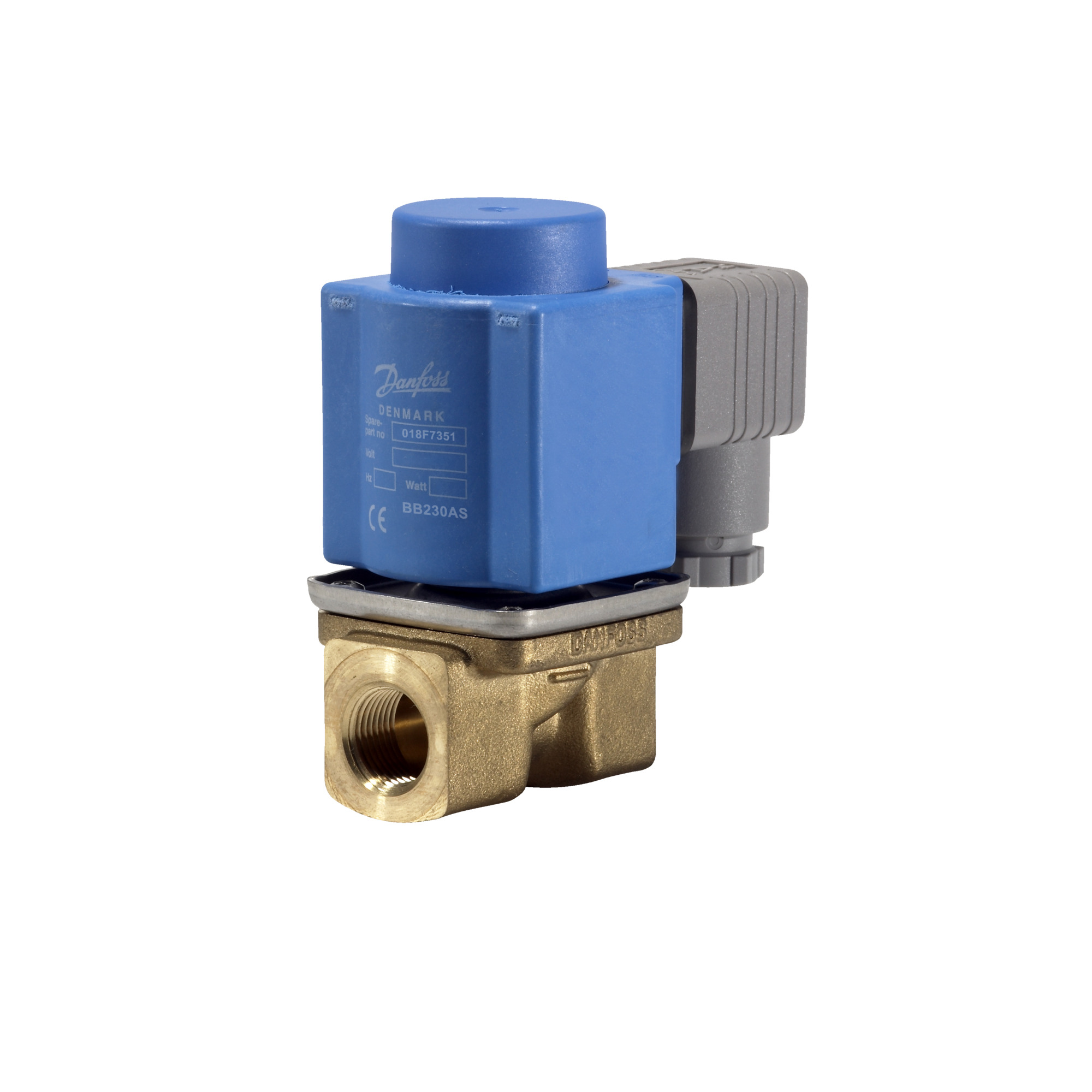 Danfoss EV220B — двухходовые электромагнитные клапаны для общей промышленности Клапан электромагнитный EV220B 032U7152  - Вид №21