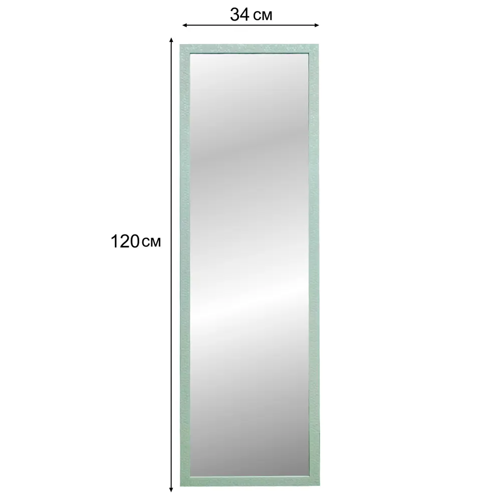 Зеркало декоративное Соты прямоугольник 33x120 см цвет белый Santreyd STLM-2059024 - Вид №2