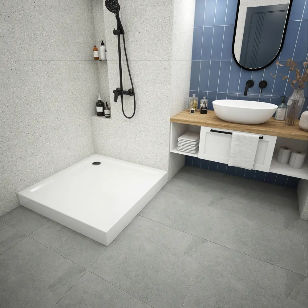 Экран для душевого поддона Metakam Apart квадратный 100x100 см STLM-2172883 - Вид №5