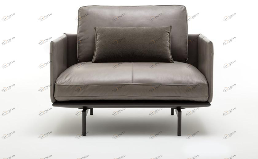 Rolf Benz Кожаное кресло с подлокотниками Rolf benz 535 liv sun-id-1399444