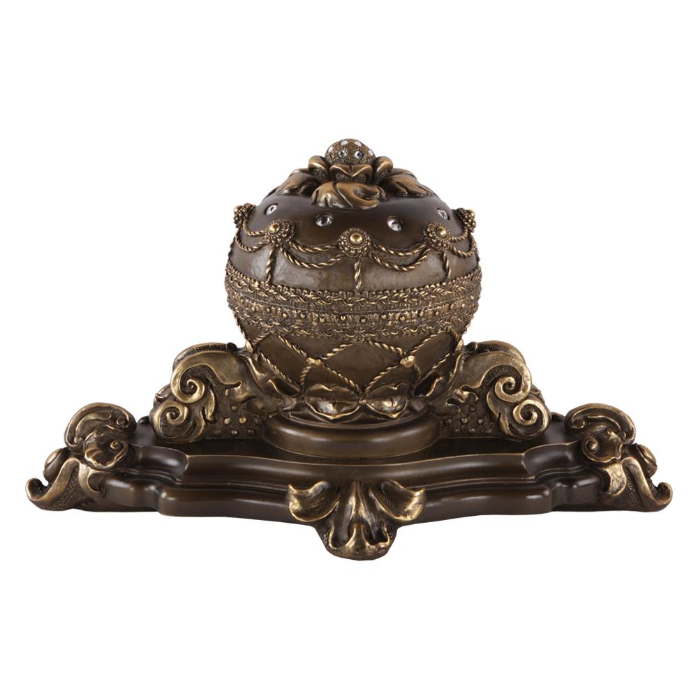 42017 Часы настольные Райское яблоко Бронза BOGACHO 4627138242650 - Вид №2