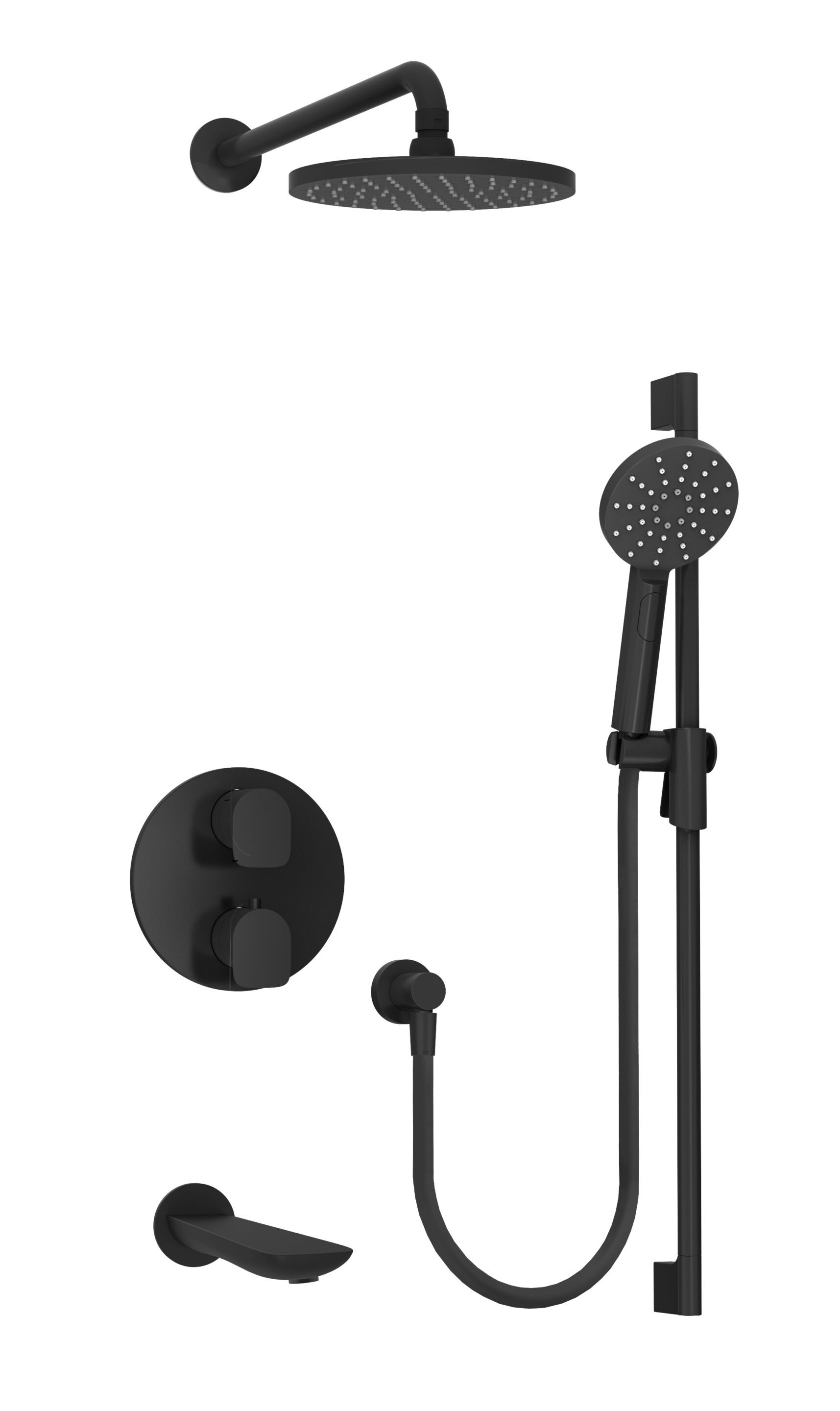 Набор термостатических встраиваемых ванн с ручным душем BARIL Sens B45 ARCH-00035770 - Вид №1