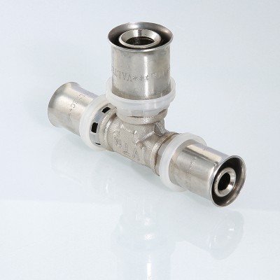 VTm.231.N.262020 Пресс-фитинг – тройник Valtec 26 х 20 х 20 мм  - Вид №5