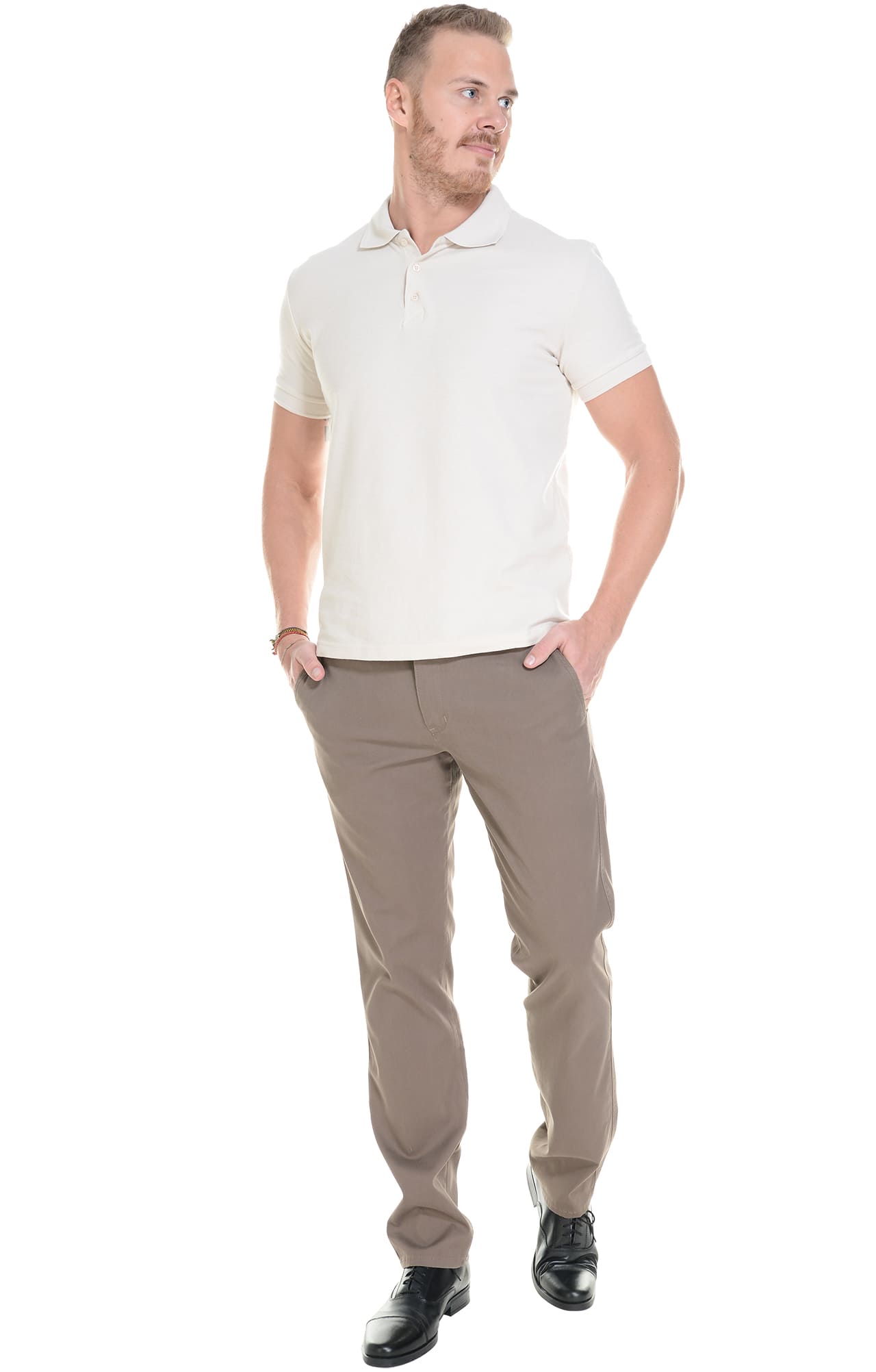 68249 Брюки  мужские chocolate (коричневые) El-Risto  Одежда для официантов  размер 52/182-188  - Вид №7