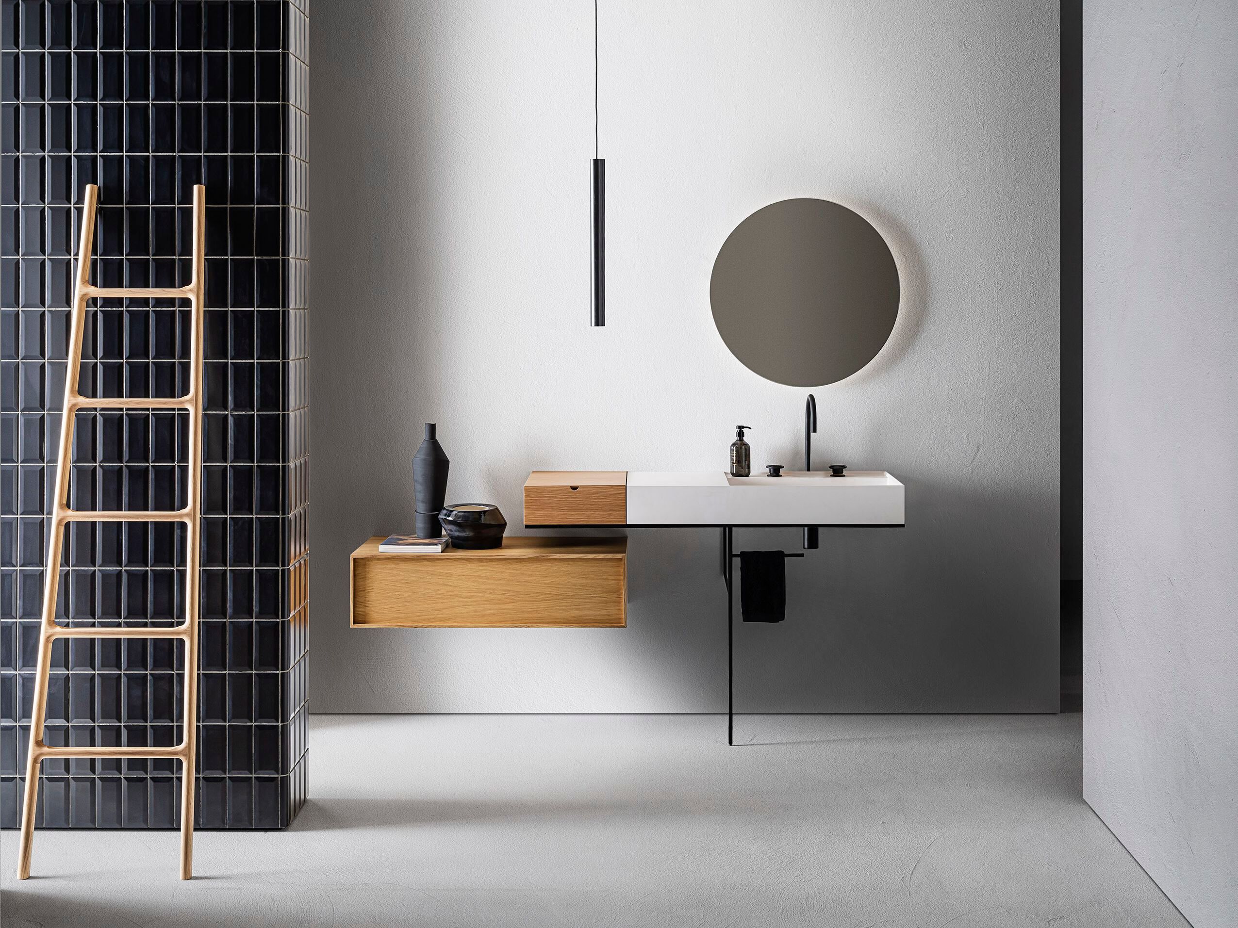 Раковина из композитного материала с держателем для полотенец Pirovano Element ARCH-00003469