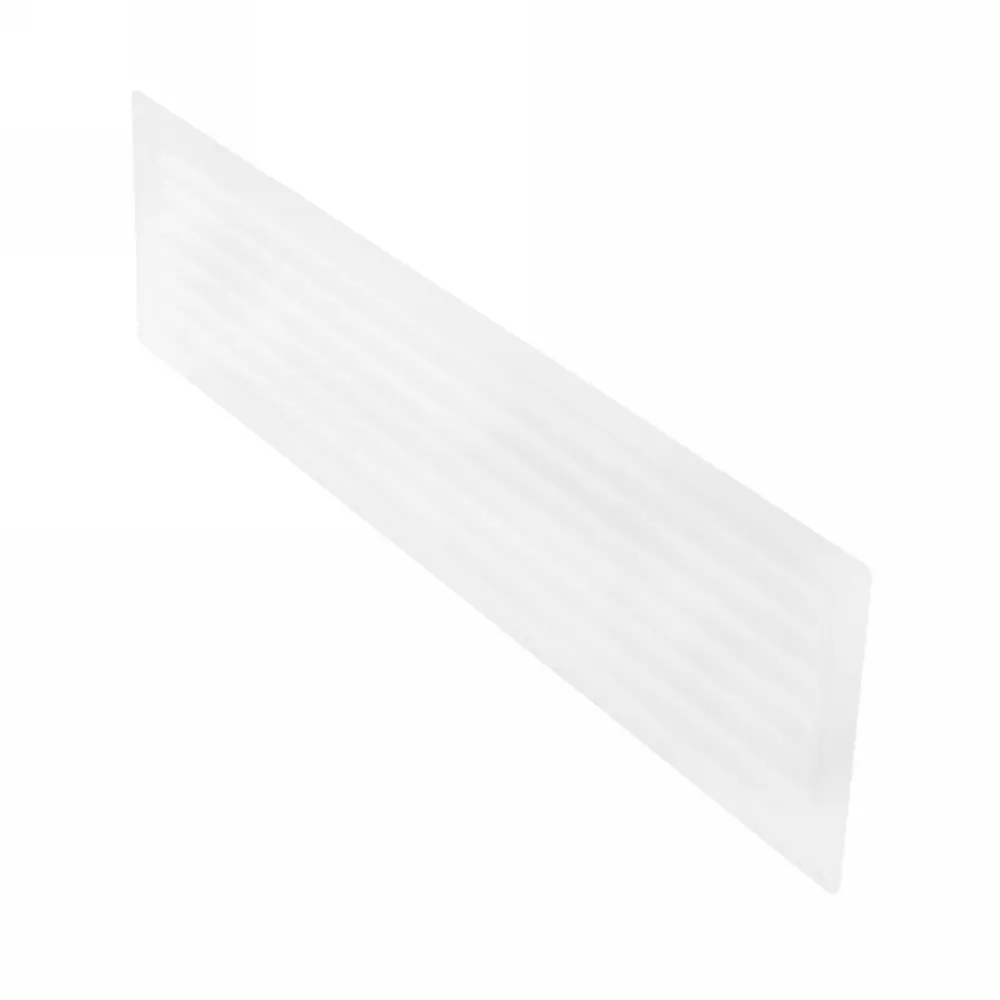 Решётка вентиляционная Вентс МВ 450/2 124x462 мм пластик цвет белый STLM-2115521