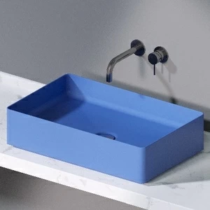 L620140 Накладная раковина на столешницу  прямоугольная A. e T. Italia Fly