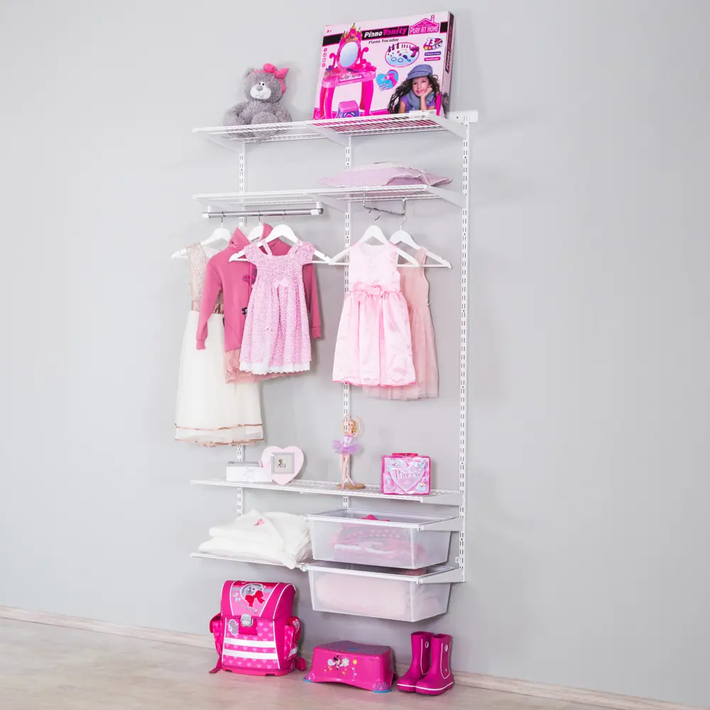 Проволочная полка НСХ для системы хранения 55.3x28.5 см 82204965 STLM-0021919 - Вид №5