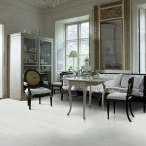 Паркетная доска Kahrs Ясень Алебастр