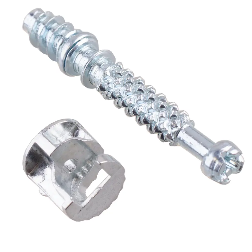 Набор эксцентриковых стяжек 12x34 мм сталь серебристый 4 шт. 89442764 Santreyd STLM-1582606 - Вид №1