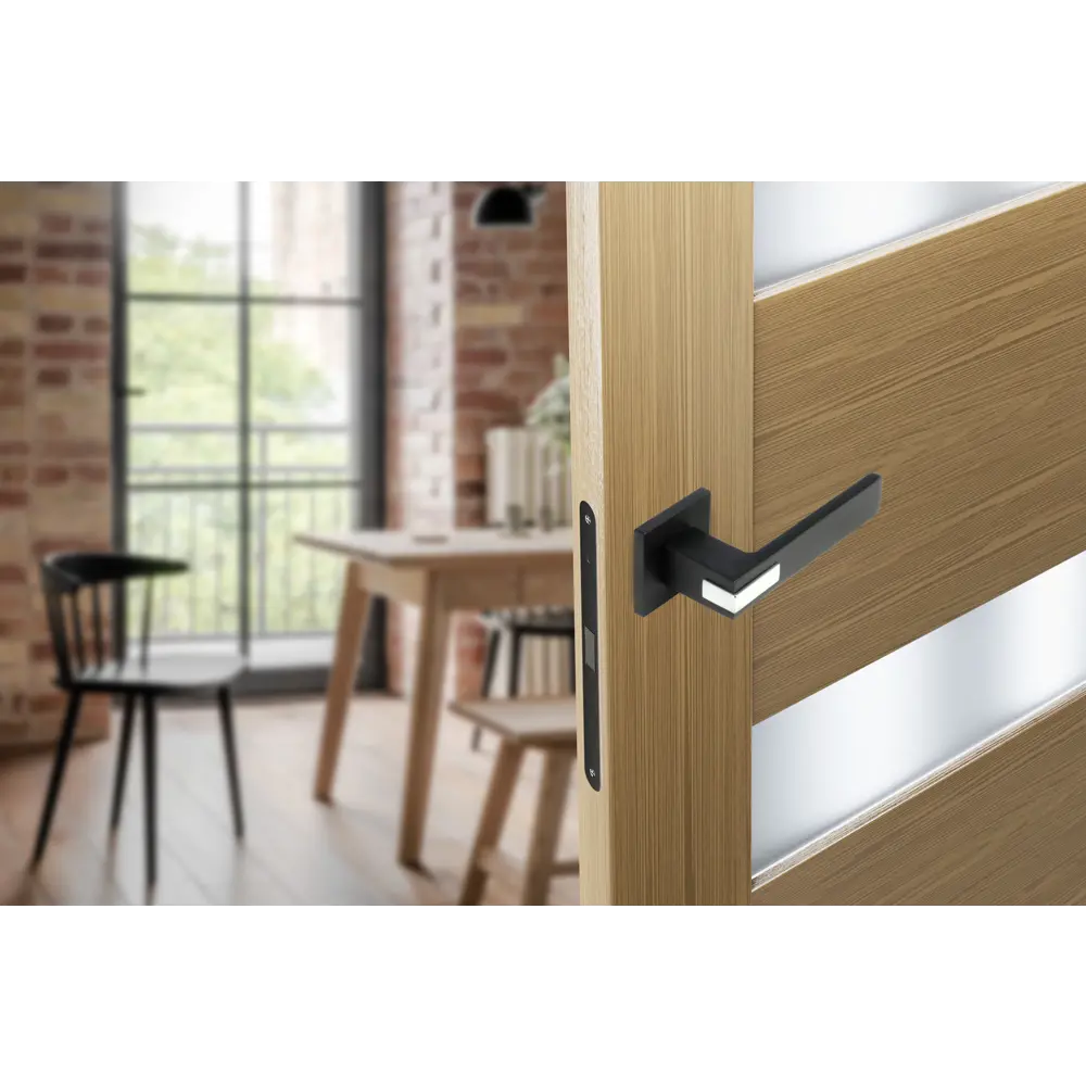 Дверные ручки Edson EDS-136B-Q2 черные для межкомнатных дверей 85170395 STLM-0895380 - Вид №8