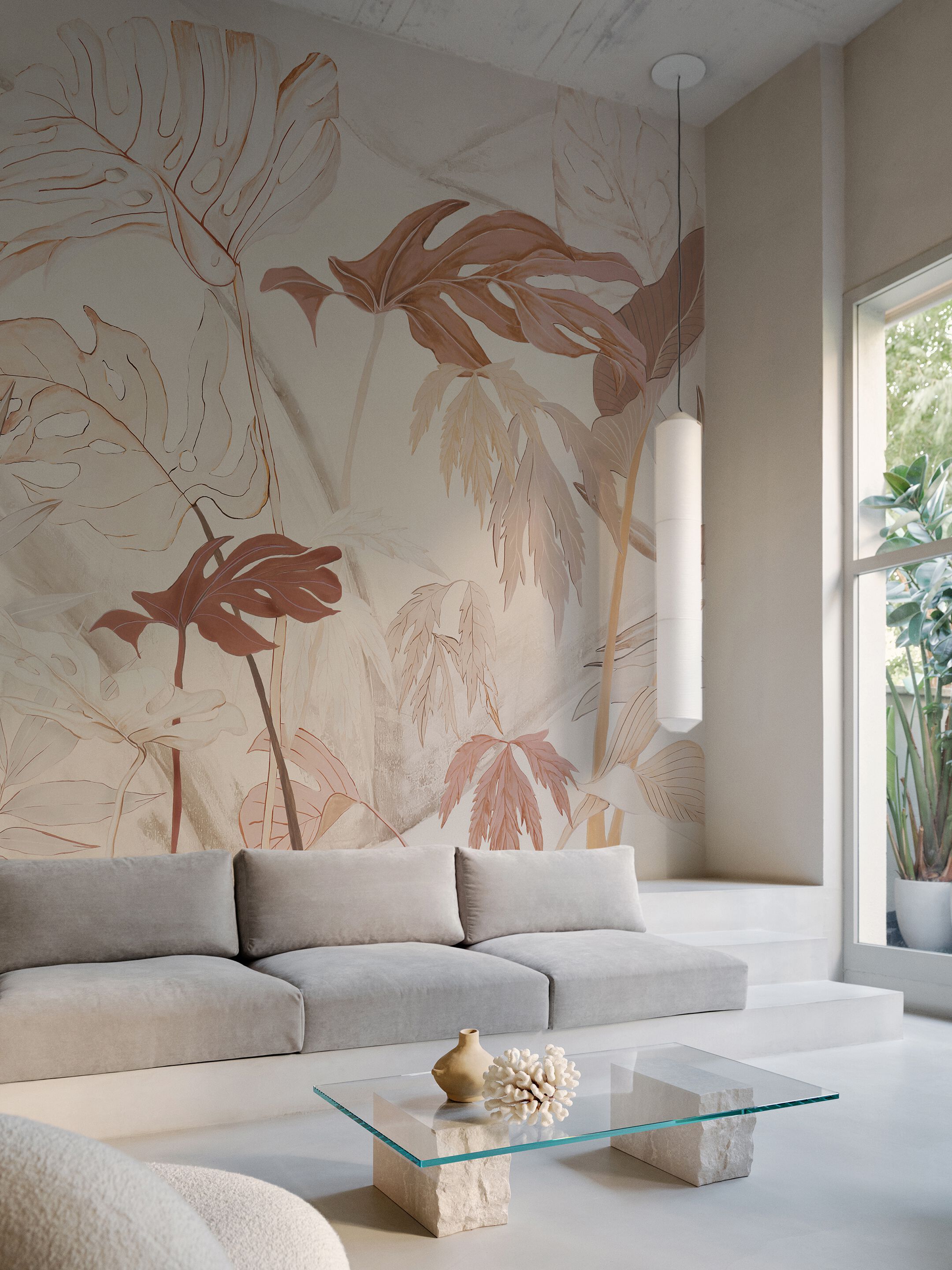 Обои из органического био-винила Wall&decò Современные обои 2025 года ARCH-00034350 - Вид №1