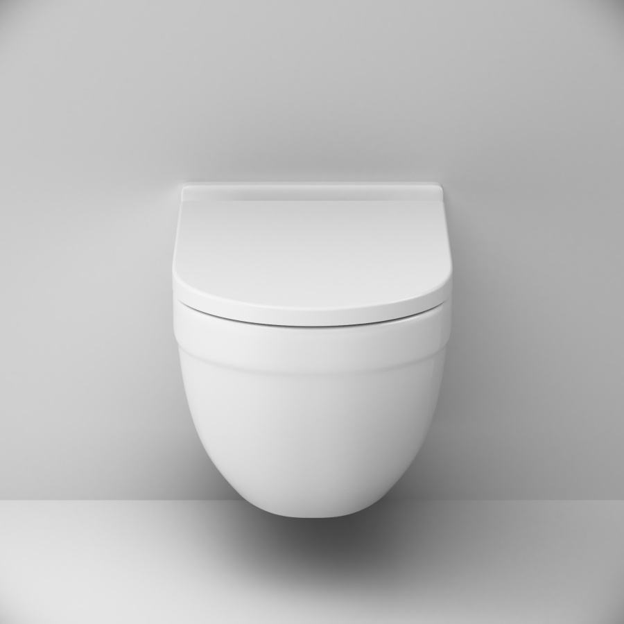 461700SC подвесной унитаз без ободка с сиденьем микролифт Damixa Palace Grand  - Вид №3