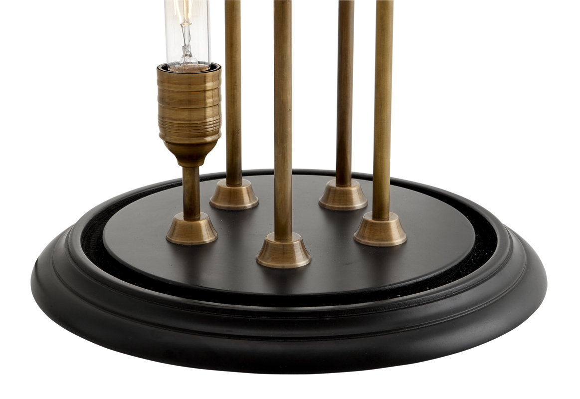 Настольная лампа Opus от Eichholtz 108581 EICHHOLTZ ИНТЕРЬЕРНЫЕ 061712 Бронза;прозрачный  - Вид №4