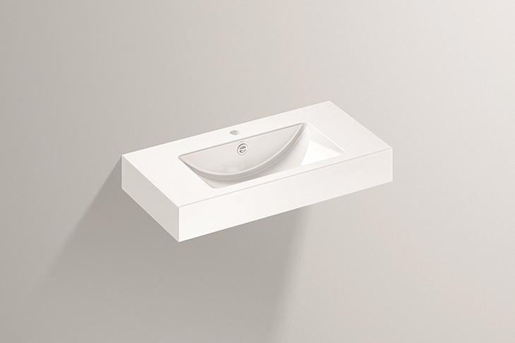 4203000000 Умывальник, wt.pr800h, белая, proshield Alape серия PR 