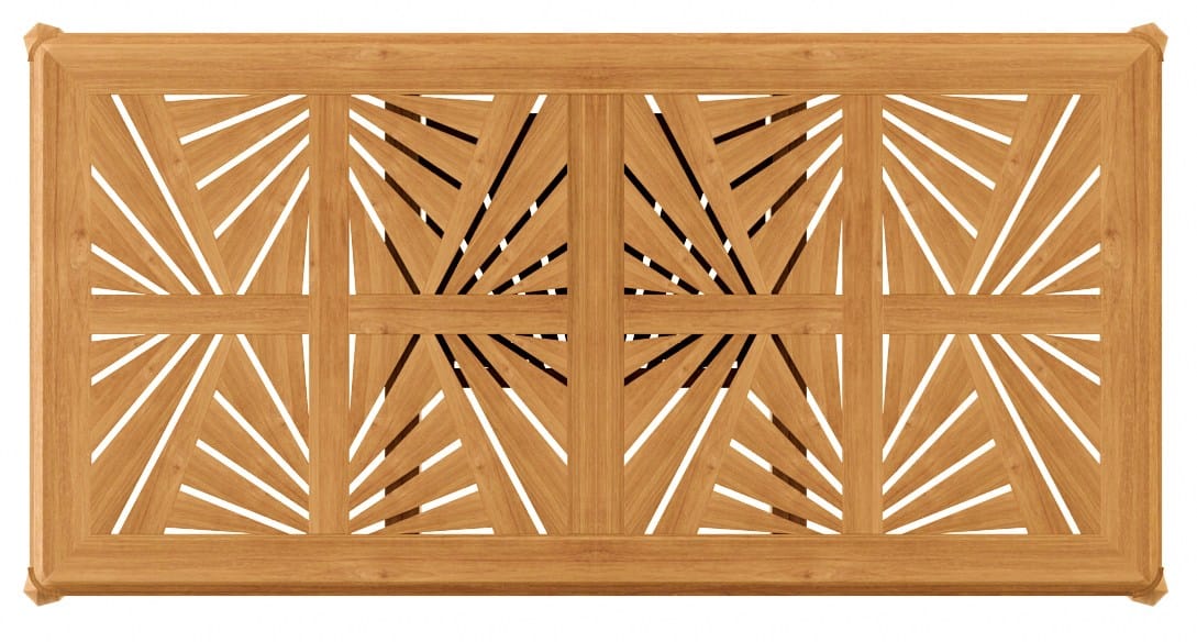 Выдвижной ТИК прямоугольный садовый стол ASTELLO ARCH-00026480 - Вид №1