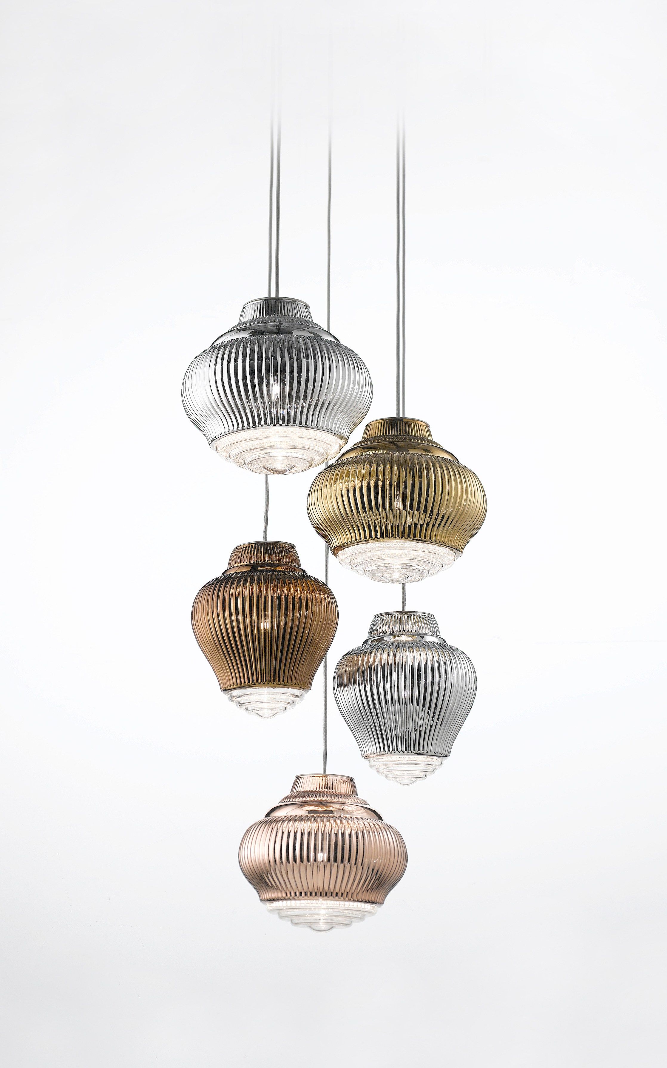 Подвесной светильник ручной работы из дутого стекла Zafferano Бонни и Клайд ARCH-00053755 - Вид №3