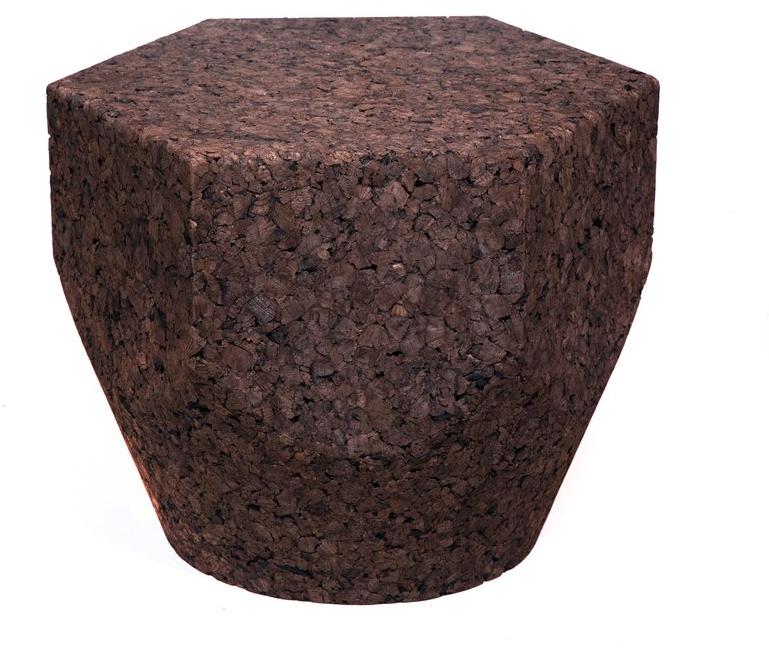 BlackCork Журнальный столик с шестигранной пробкой sun-id-1484998 - Вид №1