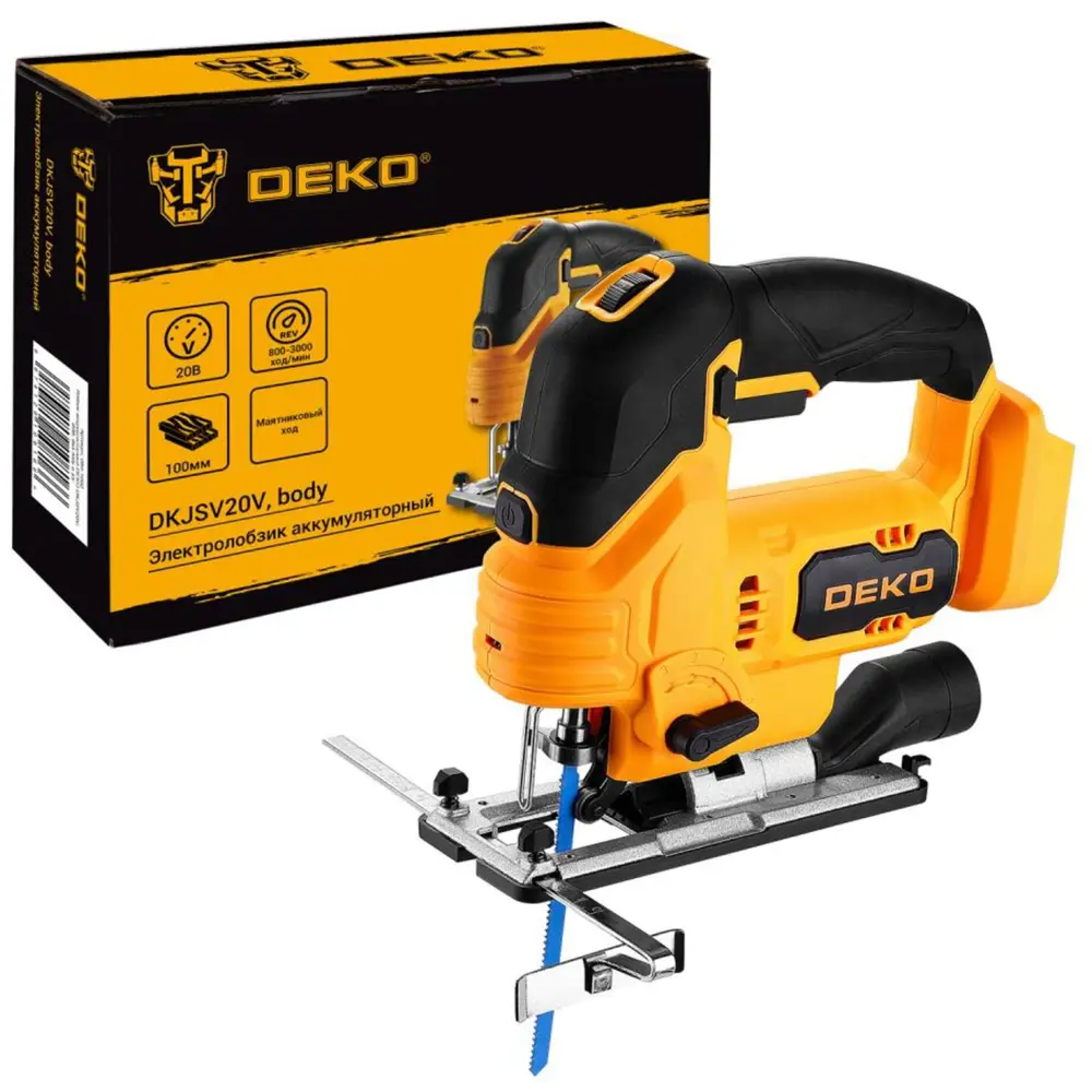 Аккумуляторный лобзик DEKO DKJSV20V - мобильное решение для точного распила 89366104 STLM-0842308 - Вид №3